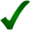 Green tick